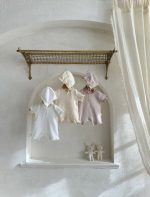 Summer Waffle Suit with Bonnet - Image 2