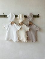 Summer Waffle Suit with Bonnet - Image 8