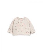 PRINTED JERSEY SWEATER