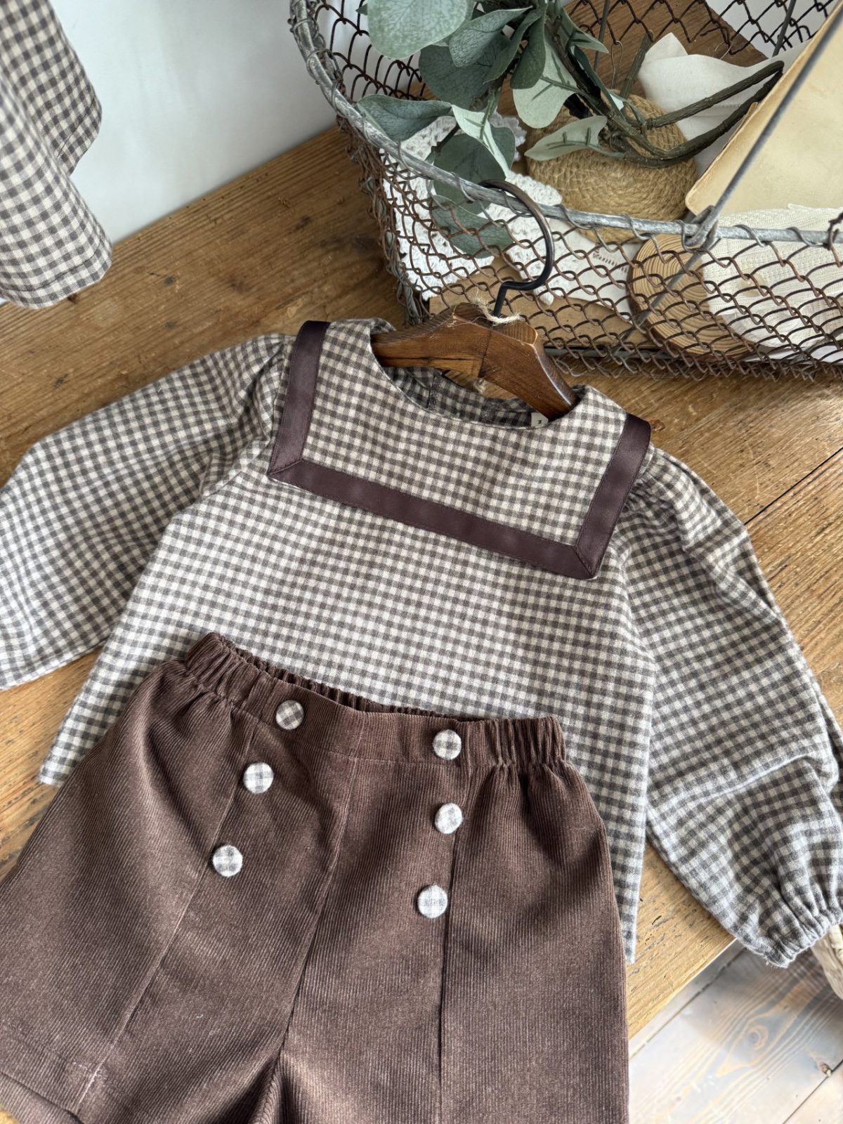 Bobo Check Sailor Set - Image 1