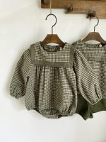 Bobo Check Sailor One-piece - Image 5