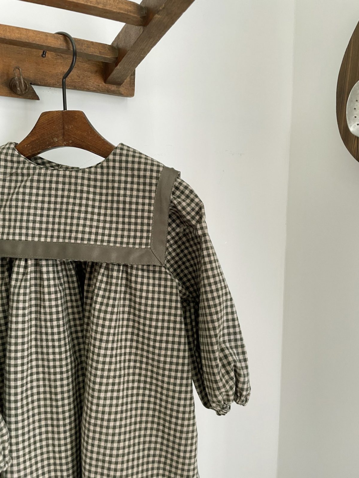 Bobo Check Sailor One-piece - Image 6