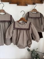 Bobo Check Sailor One-piece - Image 7