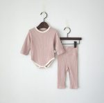 Modal Ribbed Bodysuit Set - Image 2