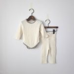 Modal Ribbed Bodysuit Set - Image 5