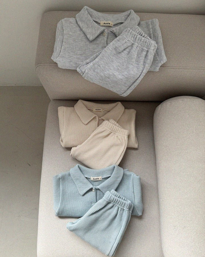 Waffle Collar Tee image 7 Waffle Collar Tee - Image 1