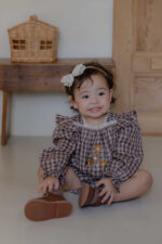 Madeleine Embroidered Romper - Image 9